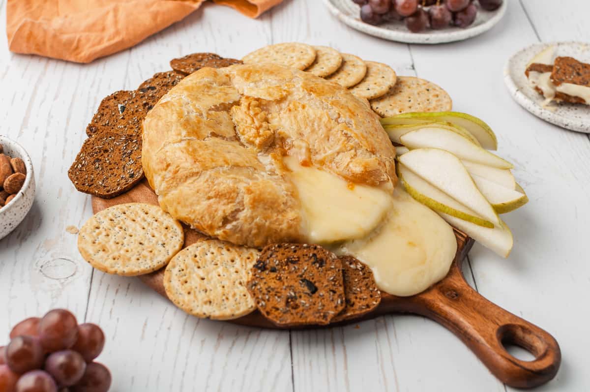 Master Baked Brie in Puff Pastry with Apricot Preserves